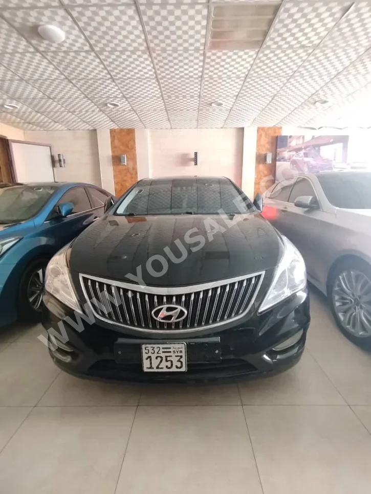 Hyundai  Grandeur  2012  Automatic  150,000 km  6 Cylinder  FWD  Sedan  Black  Gasoline