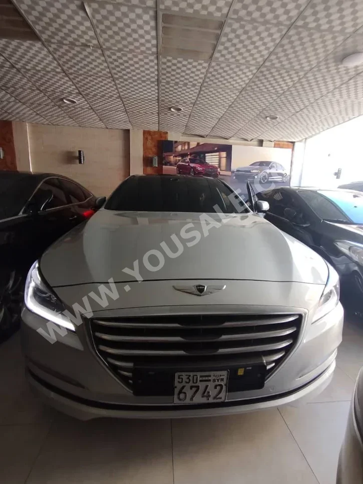 Hyundai Genesis 2015 Automatic 160,000 km 6 Cylinder RWD Sedan Silver Gasoline
