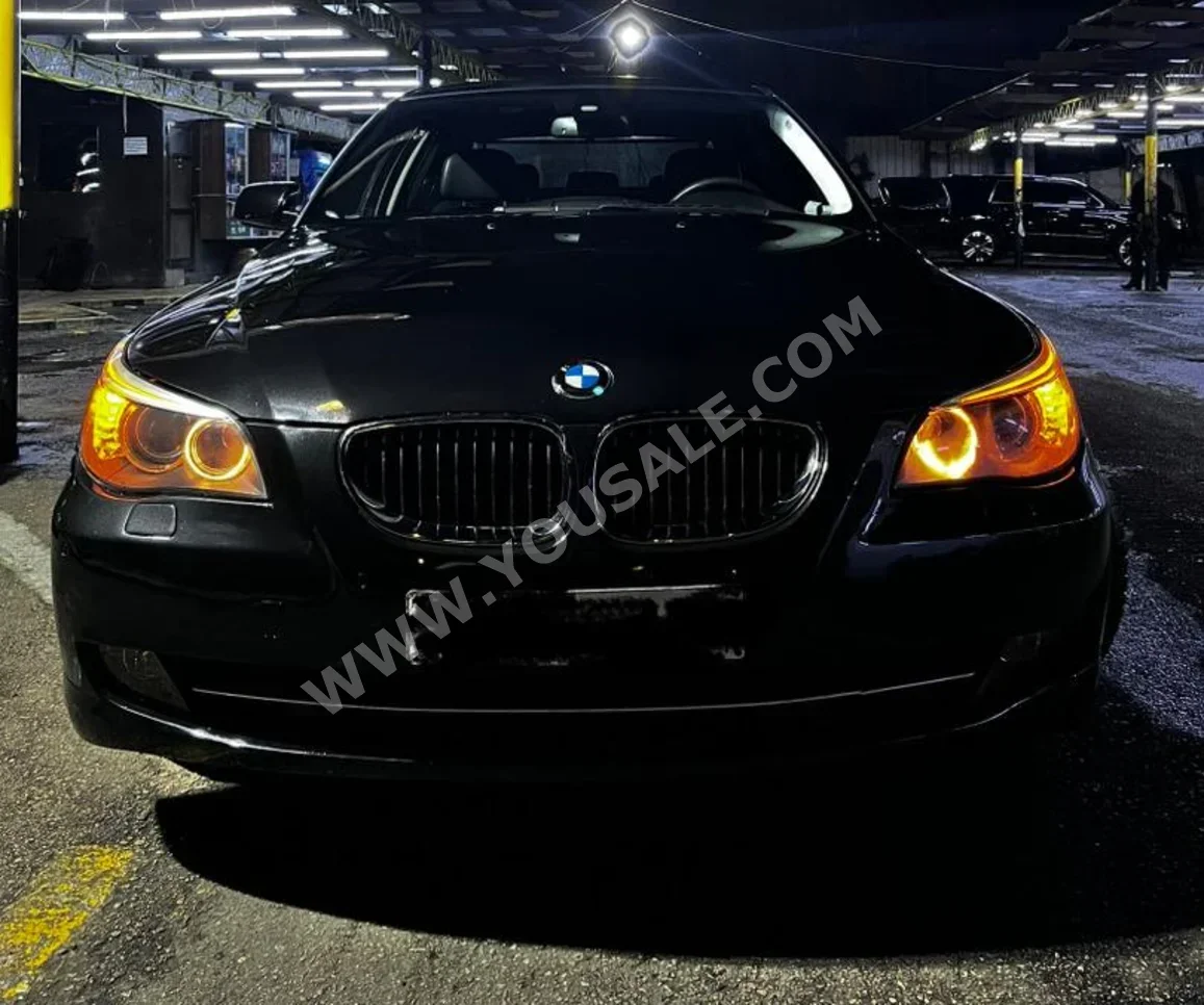 BMW  5-Series  525  2009  Automatic  172,000 km  6 Cylinder  RWD  Sedan  Black  Gasoline