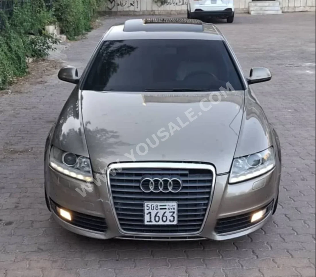 Audi A6 3.5 TFSI Quattro 2012 Automatic 178,000 km 6 Cylinder RWD Sedan Gold Gasoline