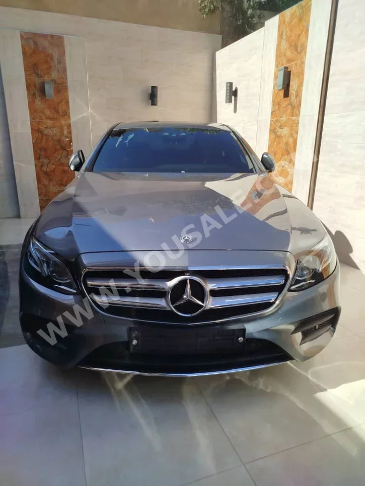 مرسيدس - بنز اي - كلاس 300 2018 اتوماتيك 50,000 كم 4 سلندر دفع خلفي سيدان رصاصي بنزين