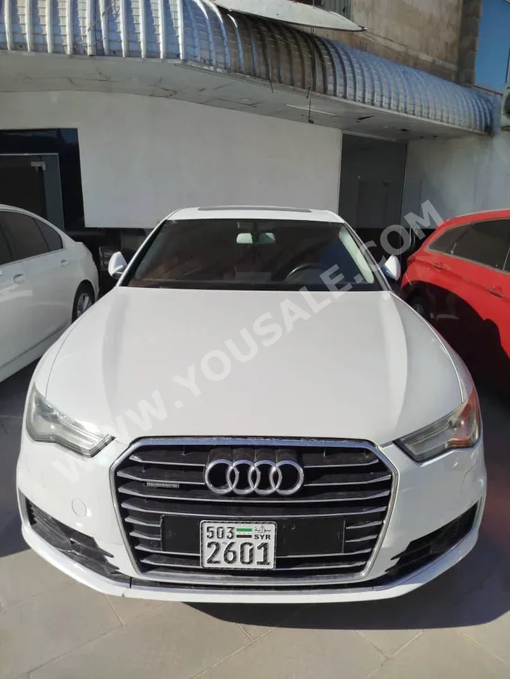 Audi A6 3.5 TFSI Quattro 2016 Automatic 150,000 km 4 Cylinder 4WD Sedan White Gasoline