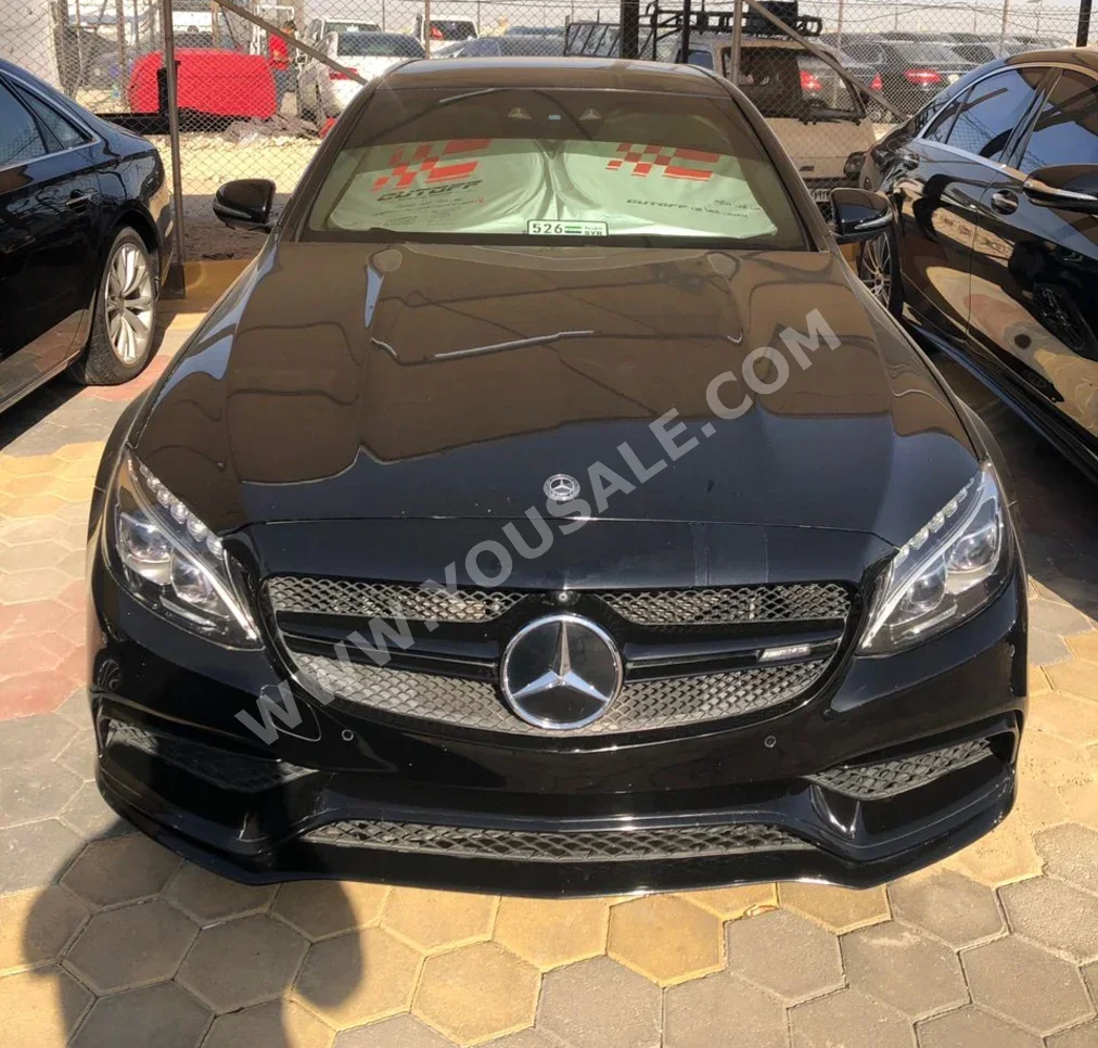 Mercedes-Benz C-Class 63 S 2017 Automatic 139,000 km 8 Cylinder RWD Sedan Black Gasoline