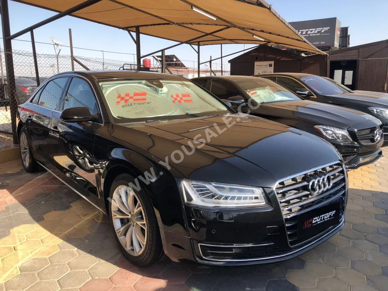Audi  A8  L  2017  Automatic  101,000 km  6 Cylinder  RWD  Sedan  Black  Gasoline