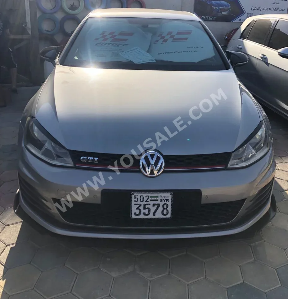 Volkswagen  GTI  2015  Automatic  125,000 km  4 Cylinder  RWD  Hatchback  Gray  Gasoline