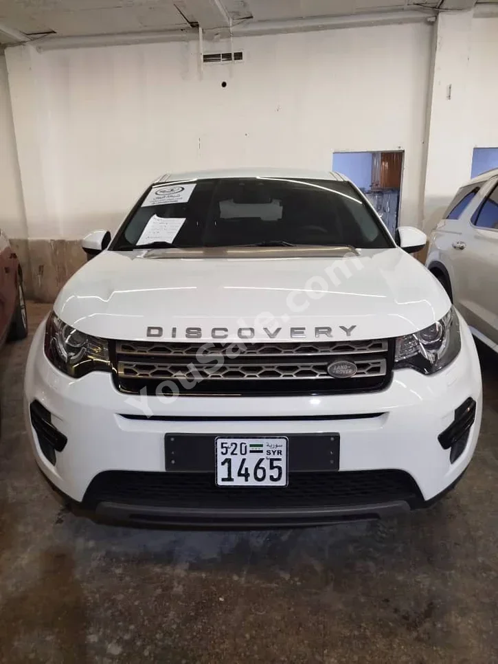 Land Rover Discovery Sport 2017 Automatic 188,000 km 4 Cylinder FWD SUV White Diesel