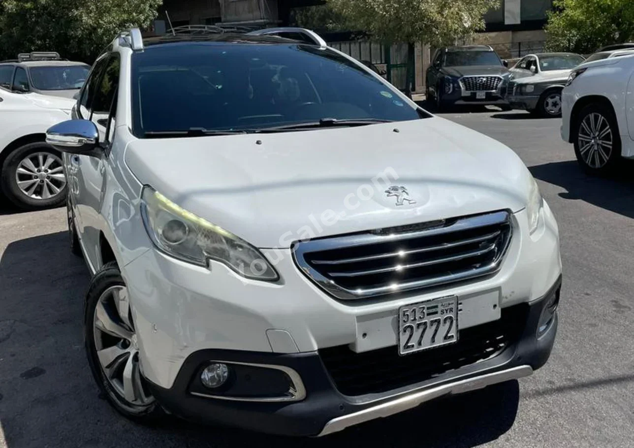 Peugeot 2008 2016 Automatic 100,000 km 6 Cylinder 4WD SUV White Gasoline