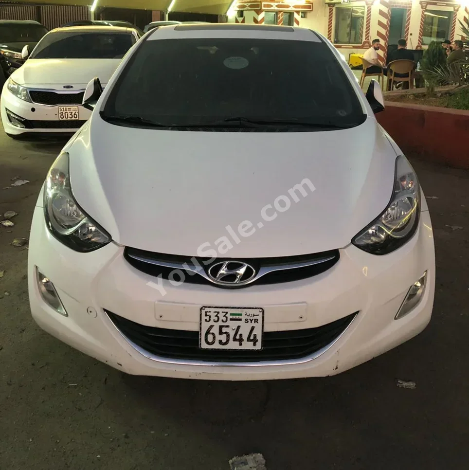 Hyundai  Avante  2012  Automatic  110,000 km  4 Cylinder  FWD  Sedan  White  Gasoline