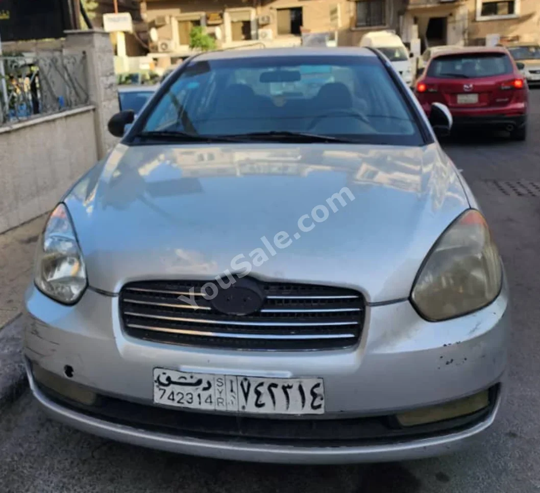 Hyundai Verna 2008 Automatic 210,000 km 4 Cylinder FWD Sedan Silver Gasoline