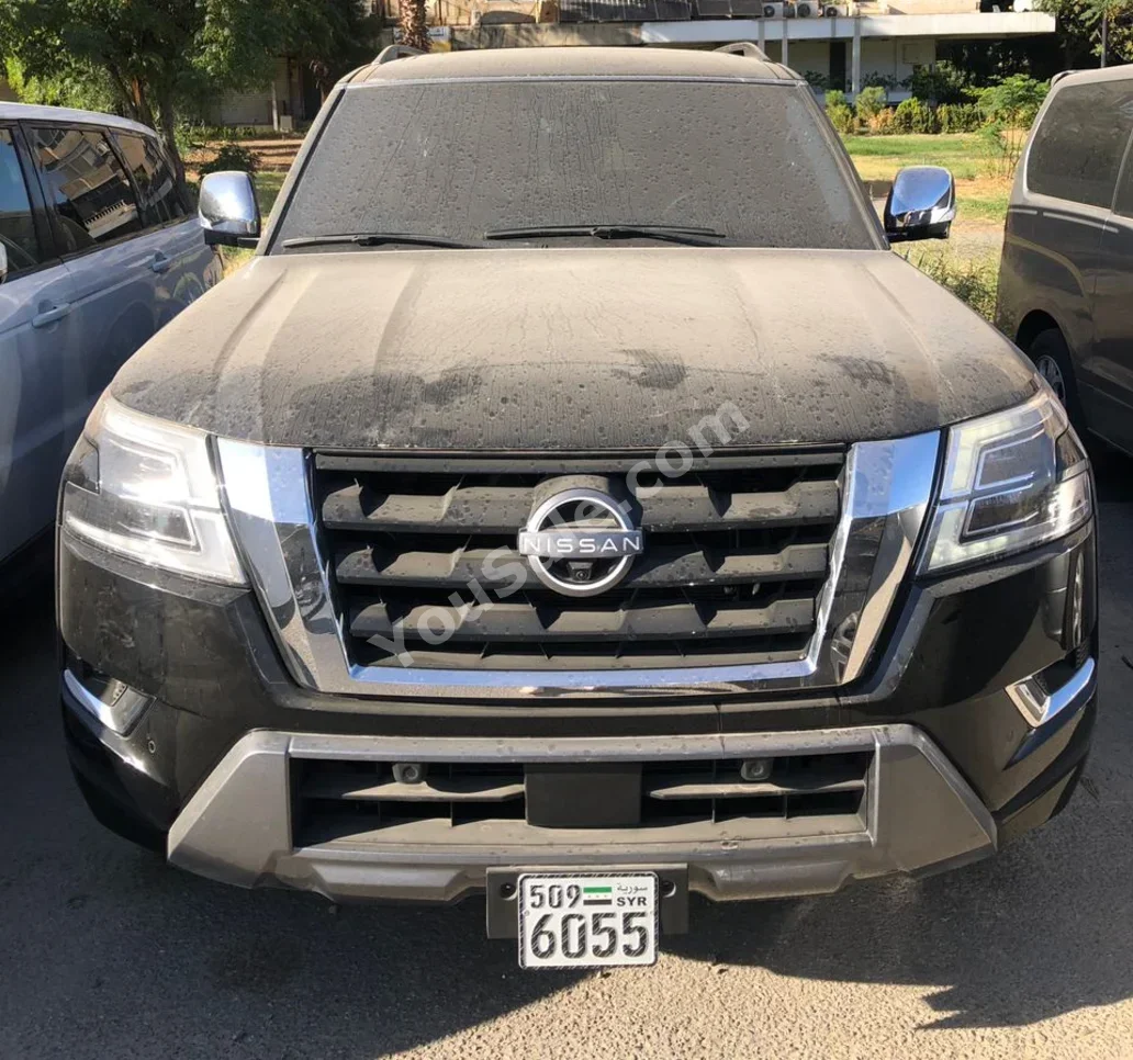 Nissan Armada Platinum 2024 Automatic 0 km 6 Cylinder AWD SUV Black Gasoline