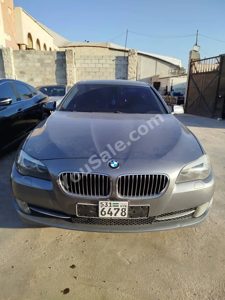 BMW 5-Series 520i 2012 Automatic 23,000 km 4 Cylinder RWD Sedan Dark Gray Diesel