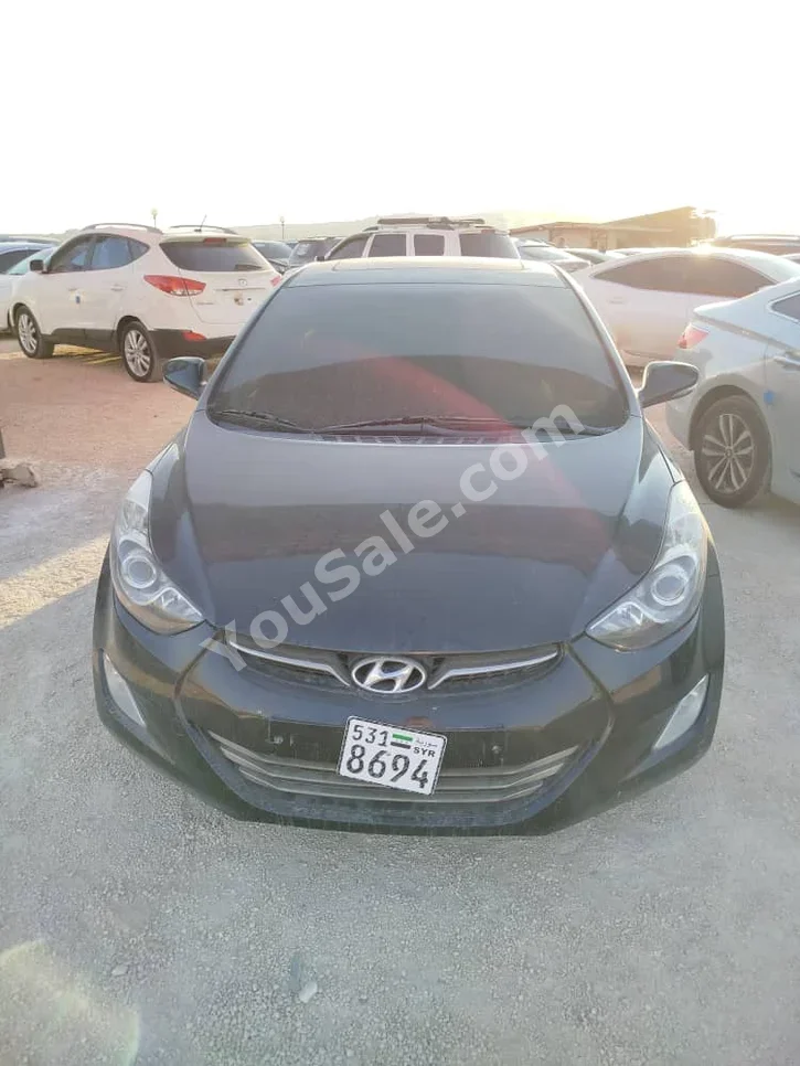 Hyundai Avante 2012 Automatic 200,000 km 4 Cylinder FWD Sedan Black Gasoline