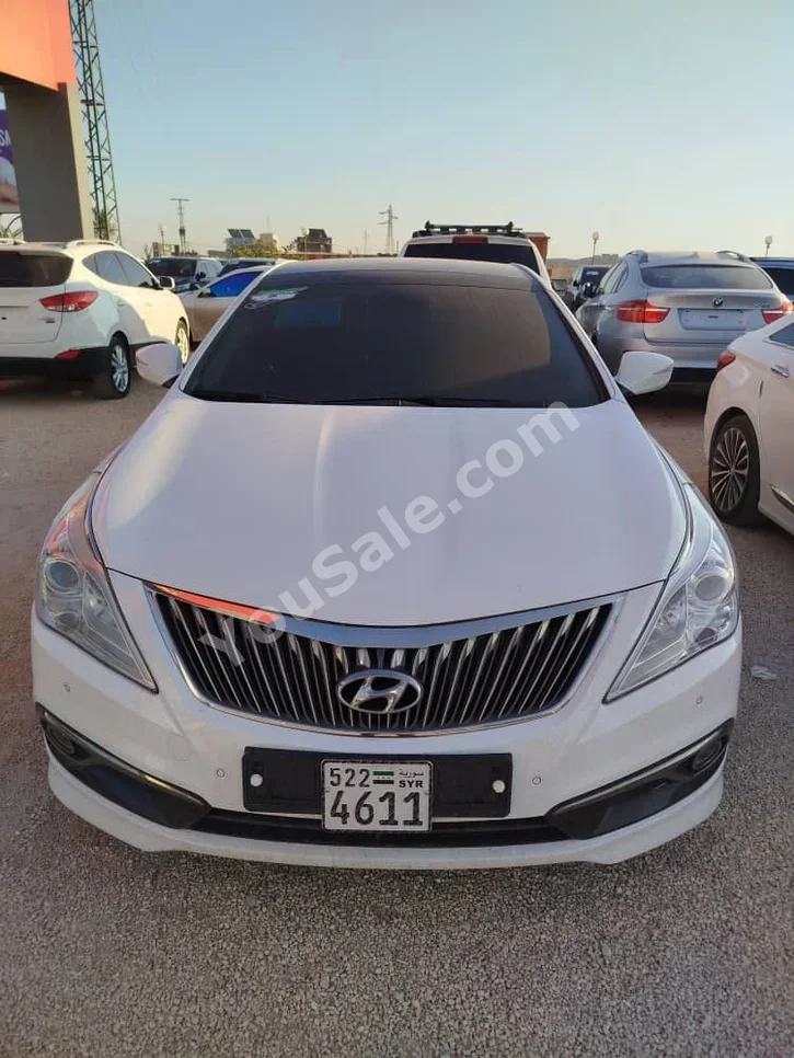 Hyundai Grandeur 2014 Automatic 250,000 km 4 Cylinder FWD Sedan White Diesel