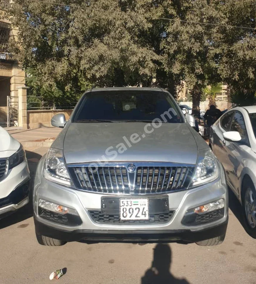 SSangyong Rexton 2013 Automatic 120,000 km 4 Cylinder FWD SUV Silver Gasoline