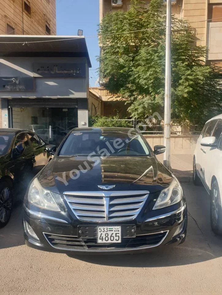 Genesis G80 2012 Automatic 150,000 km 6 Cylinder RWD Sedan Black Gasoline