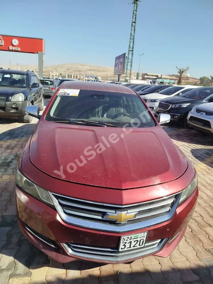 Chevrolet  Impala  2016  Automatic  200,000 km  6 Cylinder  FWD  Sedan  Red  Gasoline