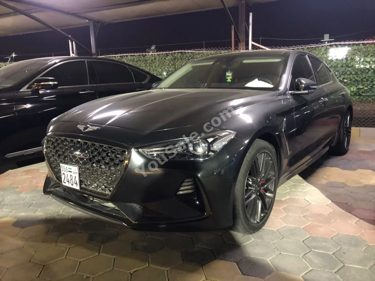 Genesis  G70  2018  Automatic  86,000 km  5 Cylinder  FWD  Sedan  Black  Gasoline