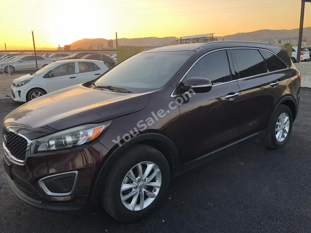Kia Sorento 2015 Automatic 166,000 km 6 Cylinder AWD SUV Dark Red Gasoline