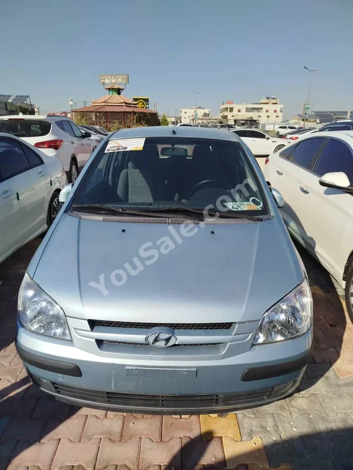 Hyundai  Getz  2003  Automatic  192,000 km  4 Cylinder  FWD  Hatchback  Light Sky Blue  Gasoline