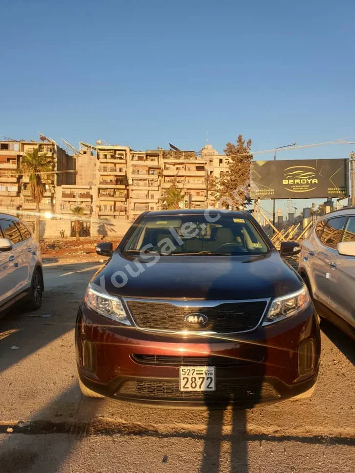 Kia  Sorento  2014  Automatic  140,000 km  4 Cylinder  FWD  SUV  Dark Red  Gasoline
