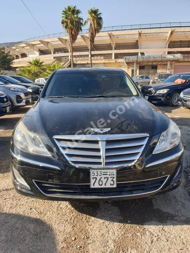 Hyundai Genesis 2012 Automatic 150,000 km 6 Cylinder RWD Sedan Black Gasoline
