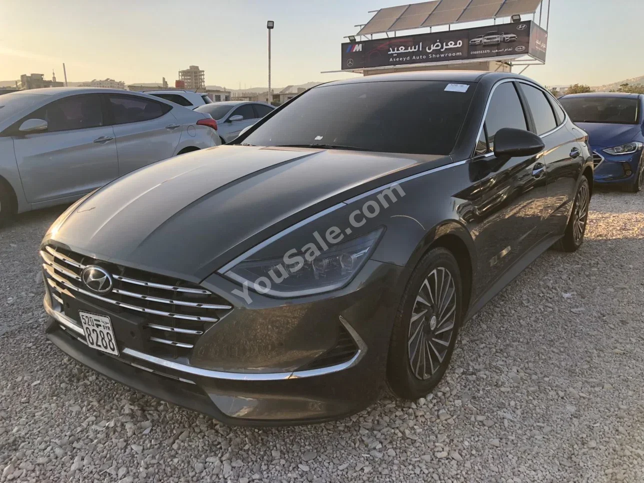 Hyundai Sonata 2021 Automatic 143,000 km 4 Cylinder FWD Sedan Dark Gray Hybrid