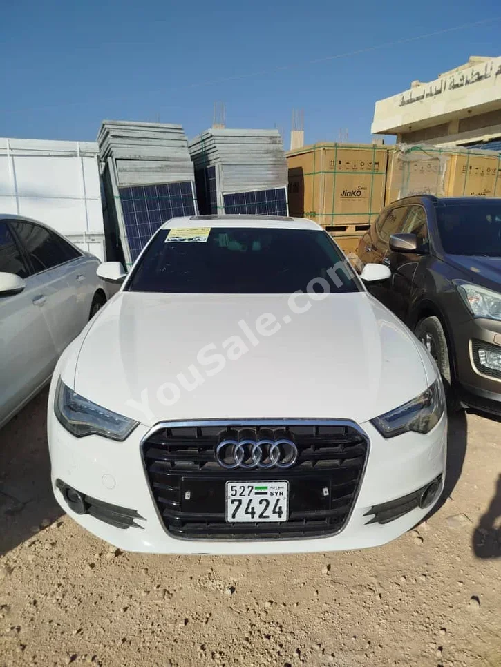 Audi  A6  3.0  2015  Automatic  260,000 km  4 Cylinder  RWD  Sedan  White  Diesel