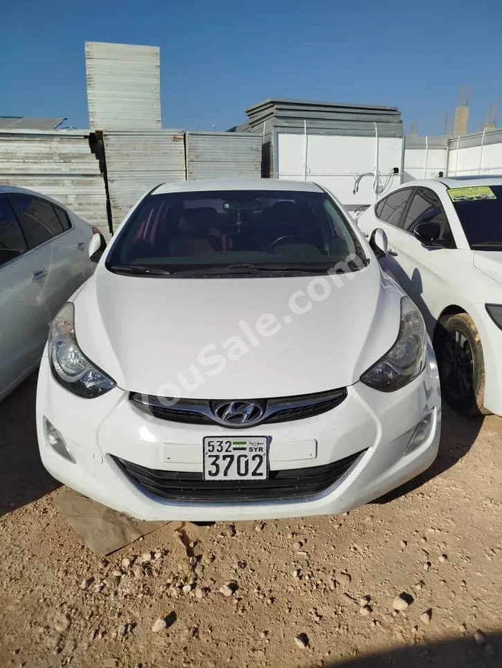 Hyundai Avante 2012 Automatic 170,000 km 4 Cylinder FWD Sedan White Gasoline