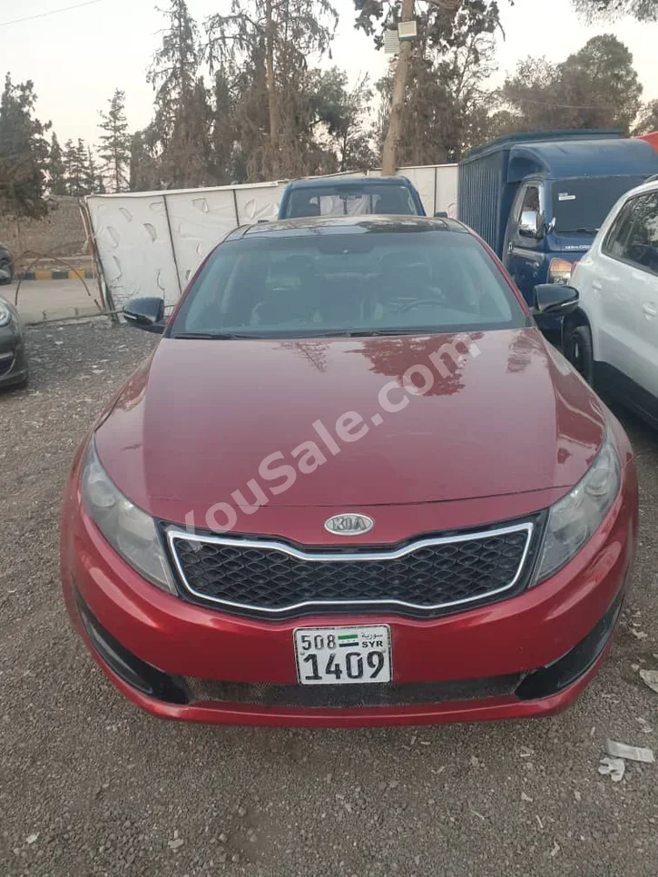 Kia  Optima  2012  Automatic  116,000 km  4 Cylinder  FWD  Sedan  Red  Gasoline