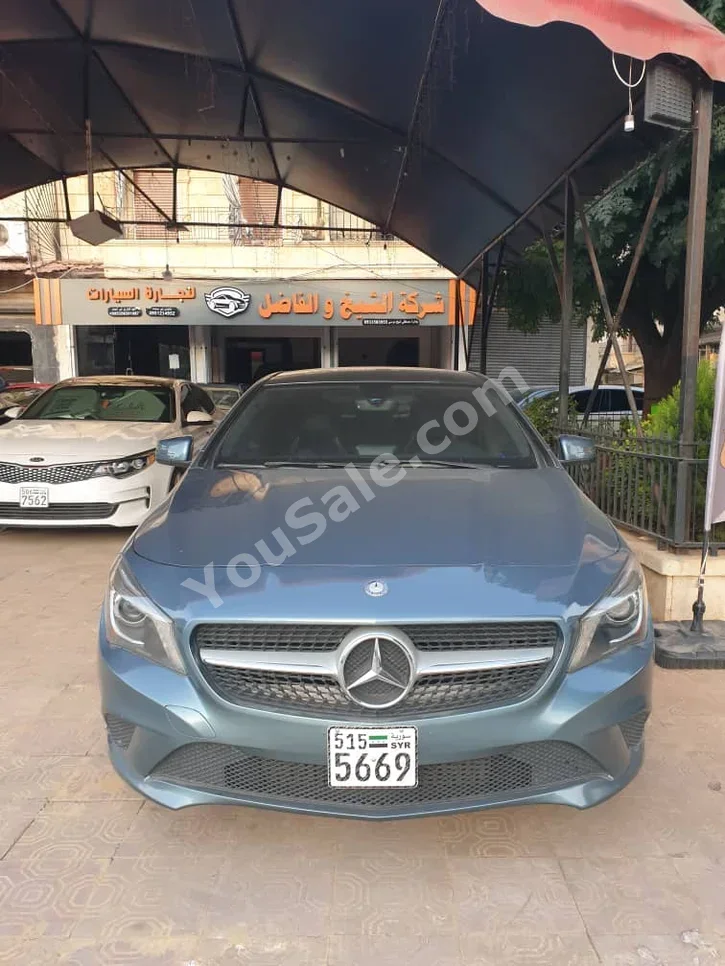 مرسيدس - بنز سي ال ايه - كلاس 250 2014 اتوماتيك 95,000 كم 4 سلندر دفع خلفي سيدان سمائي بنزين
