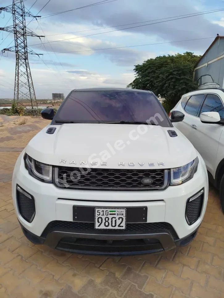 Land Rover  Evoque  2017  Automatic  90,000 km  4 Cylinder  FWD  SUV  White  Diesel