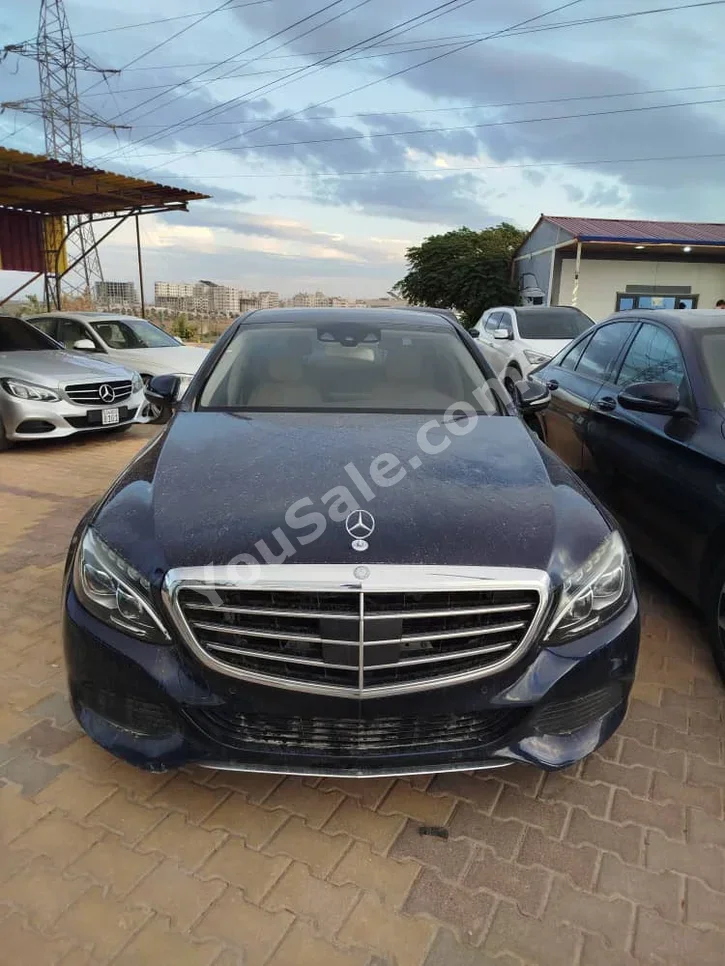 Mercedes-Benz C-Class 300 2018 Automatic 80,000 km 6 Cylinder RWD Sedan Dark Blue Gasoline