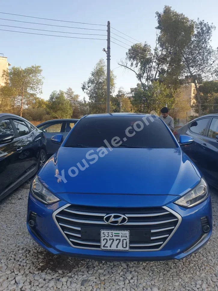 Hyundai Avante 2017 Automatic 100,000 km 4 Cylinder FWD Sedan Blue Gasoline