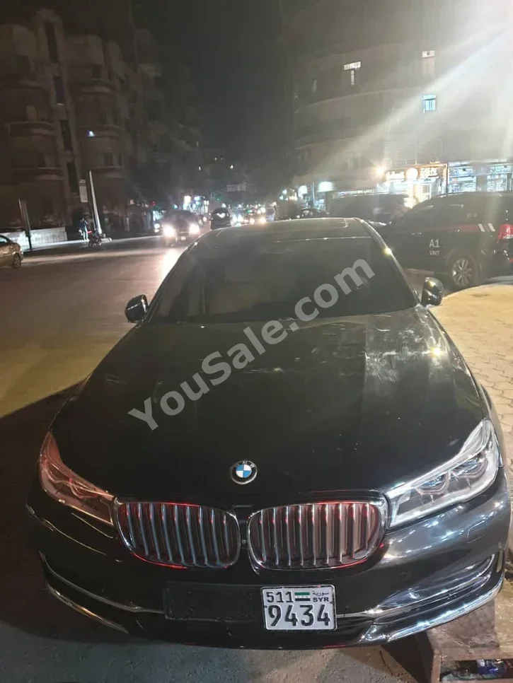 BMW  7-Series  750 Li  2016  Automatic  198,000 km  6 Cylinder  4WD  Sedan  Black  Gasoline