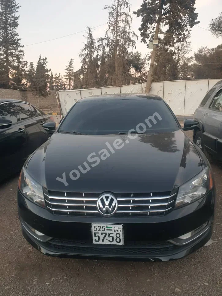 Volkswagen  Passat  2012  Automatic  222,000 km  4 Cylinder  FWD  Sedan  Black  Gasoline
