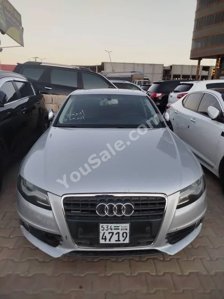 Audi  A4  2.0 T  2011  Automatic  200,000 km  4 Cylinder  4WD  Sedan  Silver  Gasoline