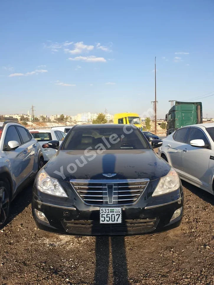 Hyundai Genesis 2009 Automatic 266,000 km 6 Cylinder RWD Sedan Black Gasoline