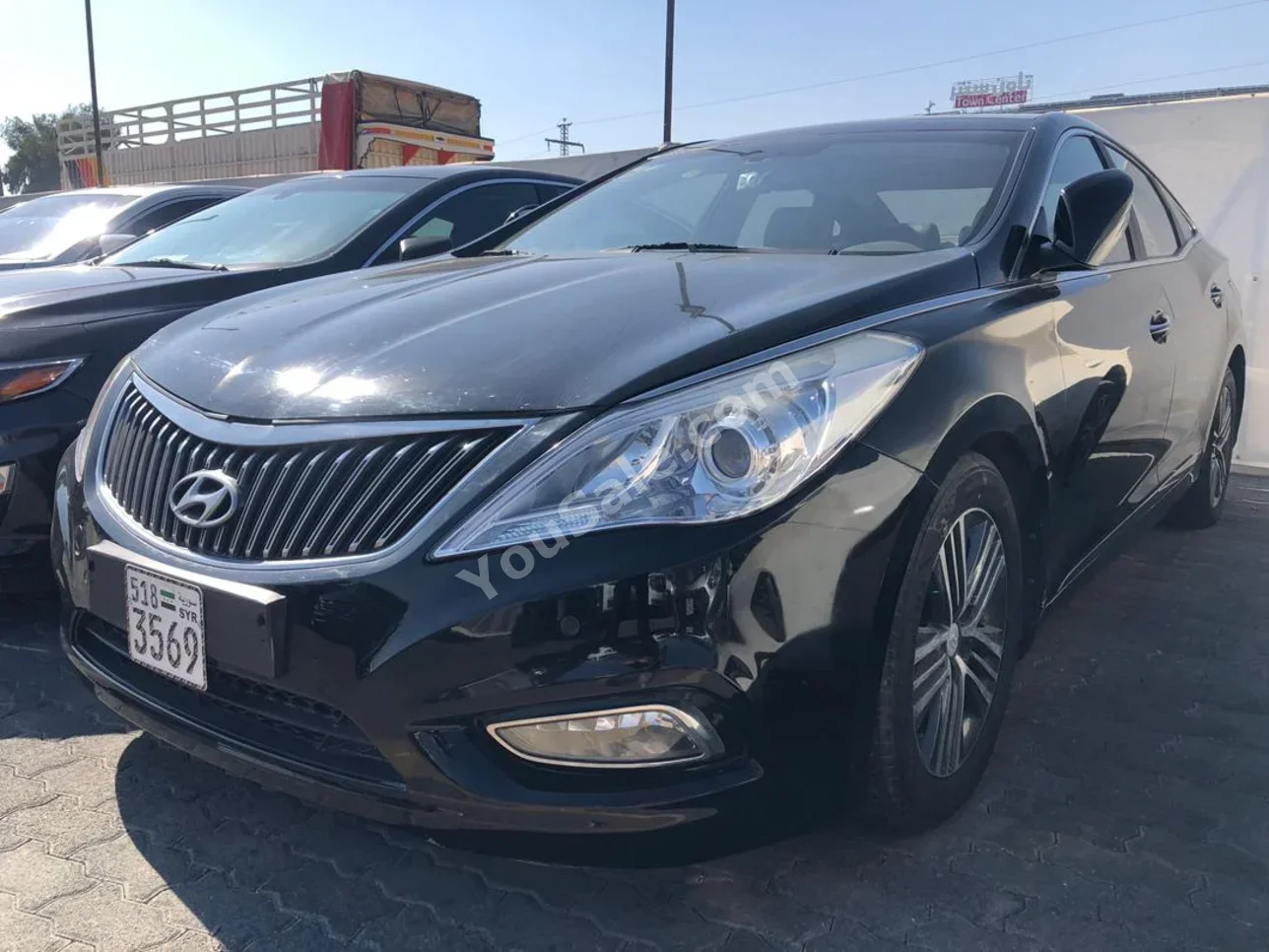 Hyundai Azera 2013 Automatic 155,000 km 4 Cylinder FWD Sedan Black Gasoline
