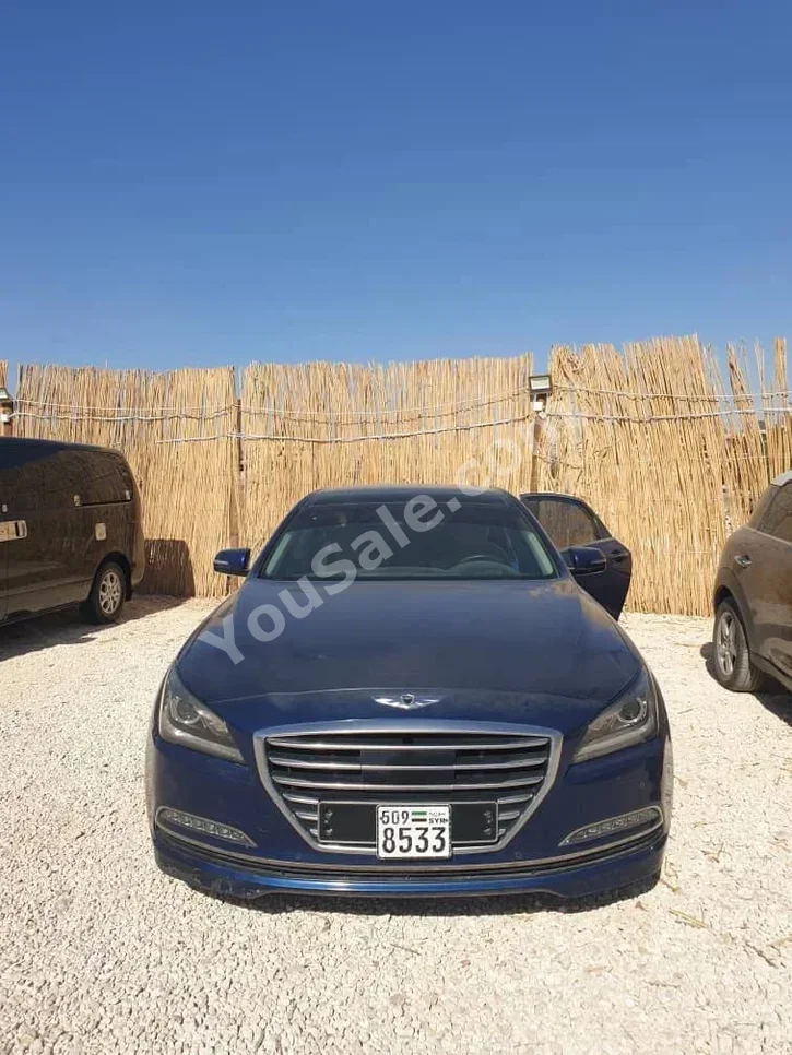 Genesis  G80  2015  Automatic  164,000 km  6 Cylinder  RWD  Sedan  Dark Blue  Gasoline