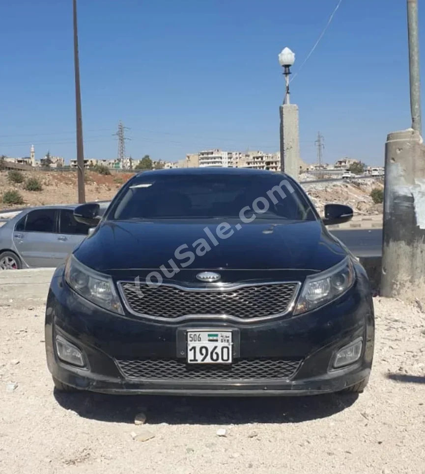 Kia Optima 2015 Automatic 200,000 km 4 Cylinder FWD Sedan Black Gasoline
