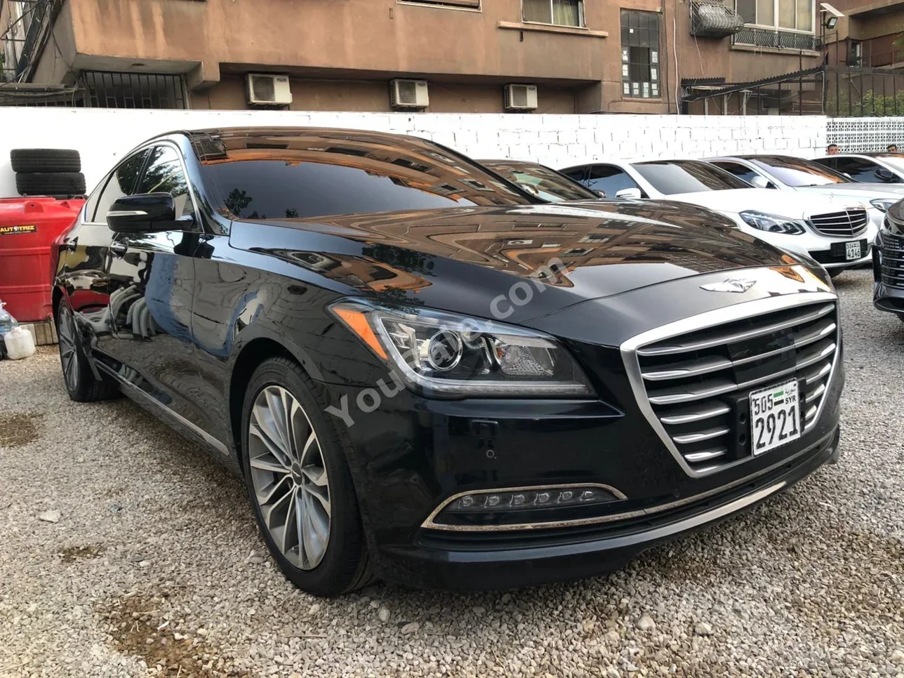 Genesis  G80  2018  Automatic  141,000 km  4 Cylinder  FWD  Sedan  Black  Gasoline