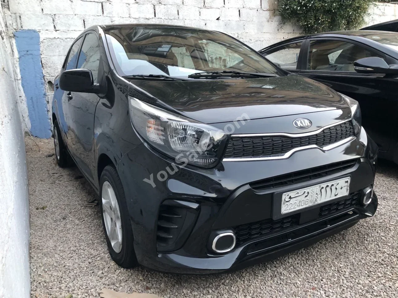 Kia Picanto 2018 Automatic 89,000 km 4 Cylinder FWD Sedan Black Gasoline