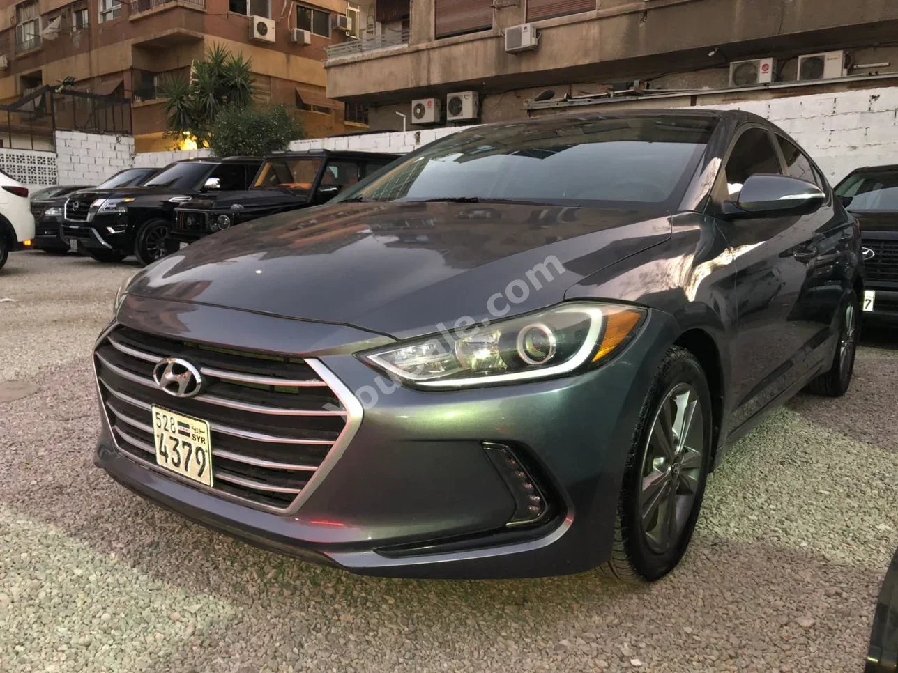 Hyundai  Elantra  2018  Automatic  130,000 km  4 Cylinder  FWD  Sedan  Dark Gray  Gasoline