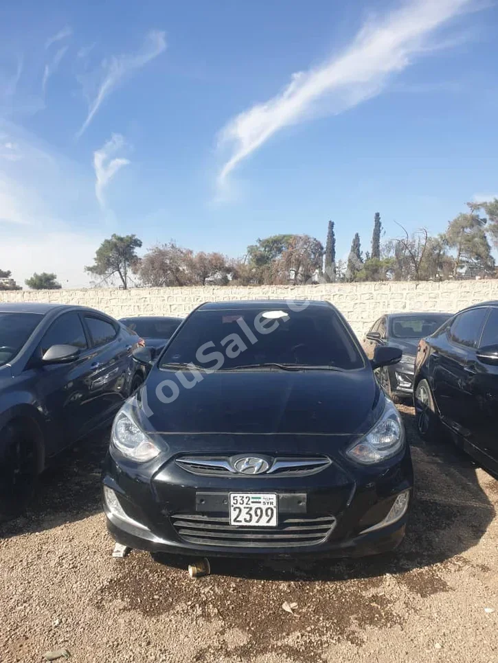 Hyundai Accent 2011 Automatic 133,000 km 4 Cylinder FWD Sedan Black Gasoline