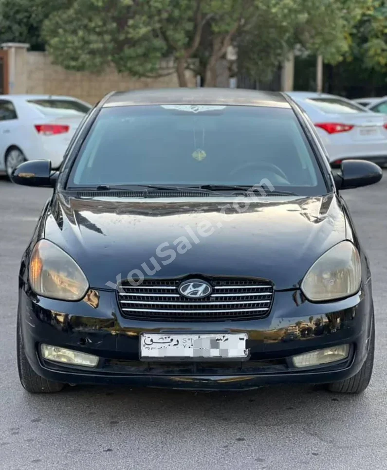Hyundai Verna 2008 Automatic 229,000 km 4 Cylinder FWD Sedan Black Gasoline