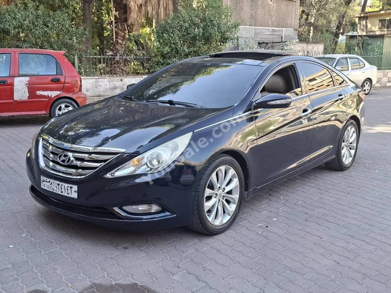 Hyundai Sonata 2012 Automatic 123,000 km 4 Cylinder FWD Sedan Blue Gasoline