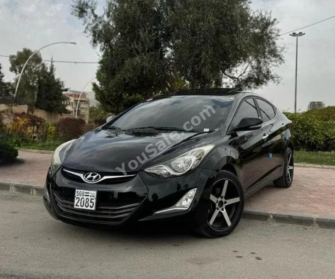 Hyundai Avante 2014 Automatic 179,000 km 4 Cylinder FWD Sedan Black Gasoline