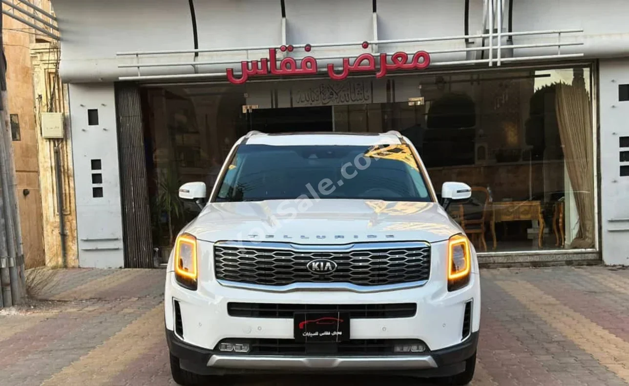 Kia Telluride 2020 Automatic 55,000 km 6 Cylinder 4WD SUV White Gasoline