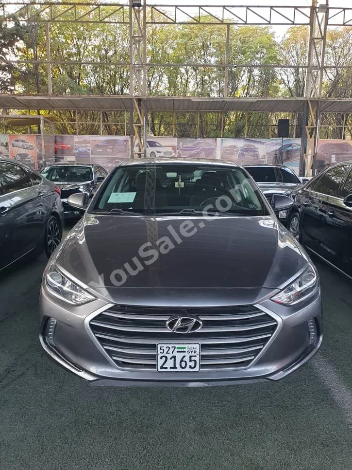 Hyundai  Elantra  2018  Automatic  200,000 km  4 Cylinder  FWD  Sedan  Gray  Gasoline