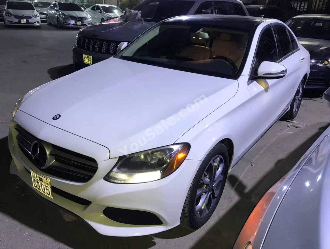 Mercedes-Benz C-Class 300 2016 Automatic 290,000 km 4 Cylinder RWD Sedan White Gasoline